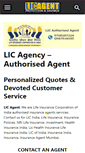 Mobile Screenshot of licagent.co.in