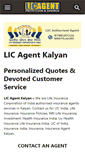 Mobile Screenshot of kalyan.licagent.co.in