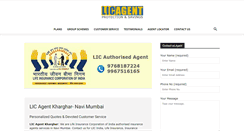 Desktop Screenshot of kharghar.licagent.co.in